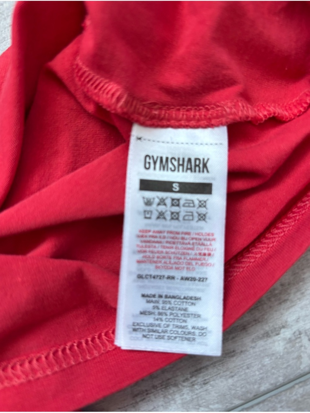 Gymshark Racerback Cropped Tank - Picture 6 of 6